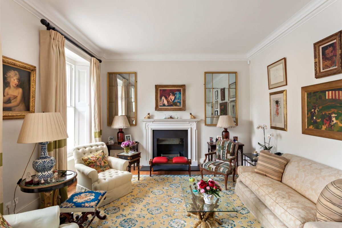 fully refurbished Grade II listed Onslow Square property in The heart of London