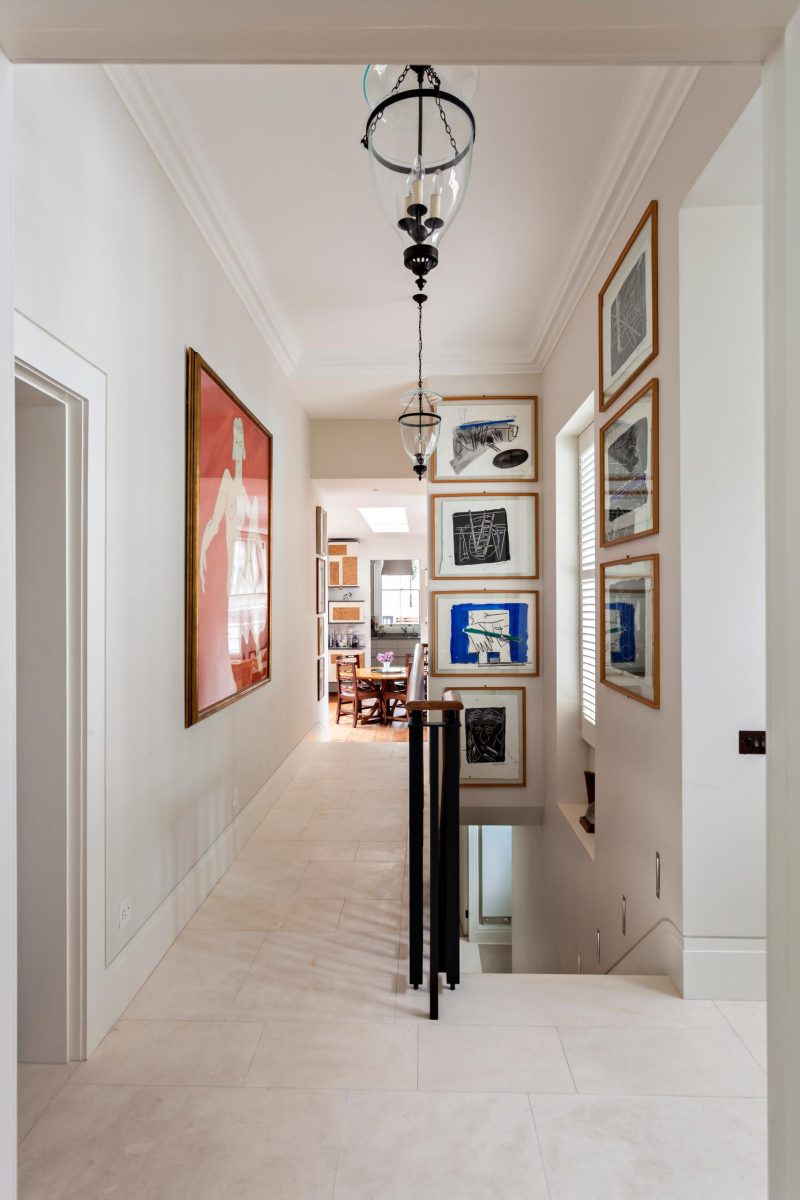 fully refurbished Grade II listed Onslow Square property in The heart of London