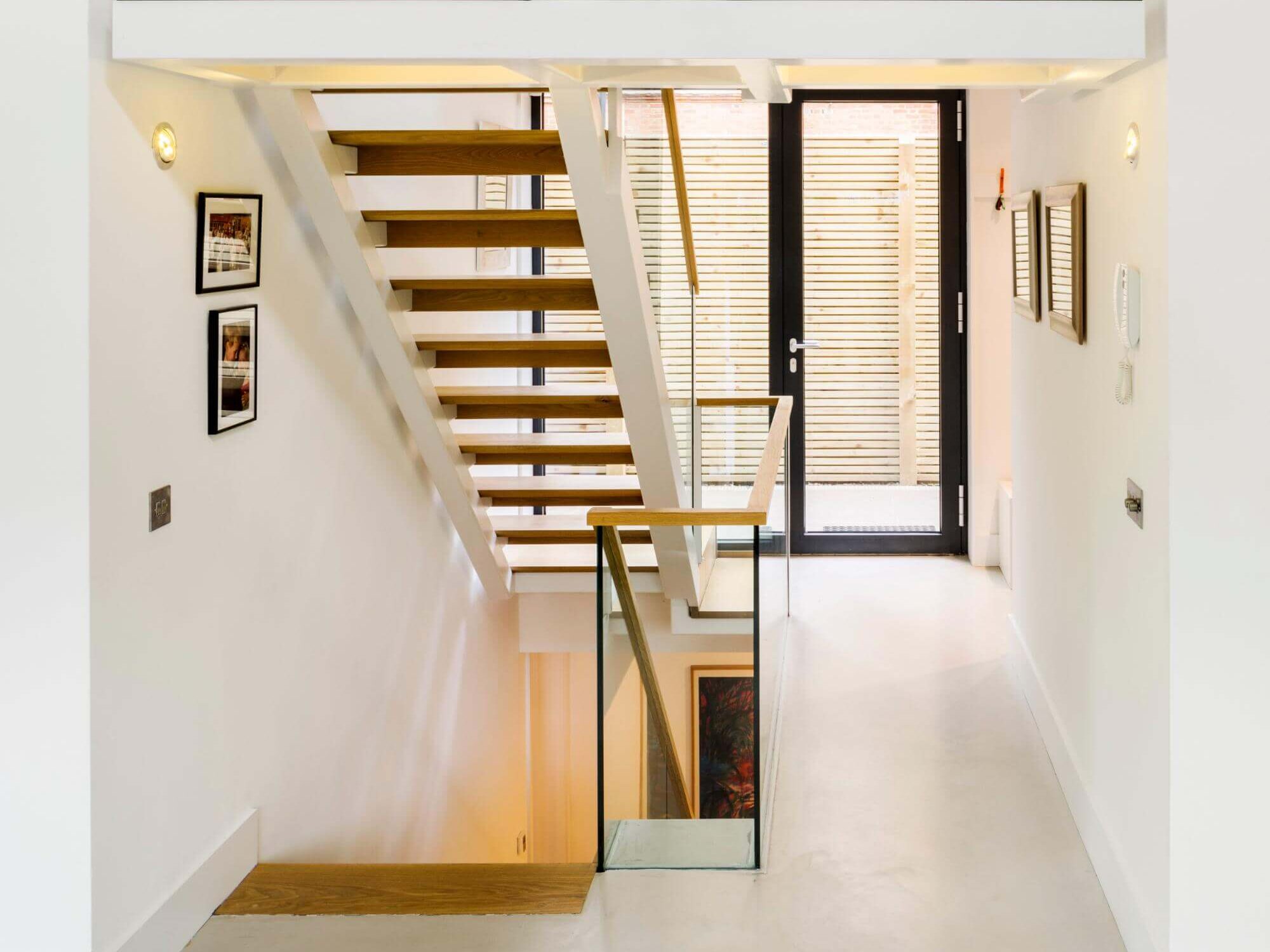 Interior staircase by JJO Construction