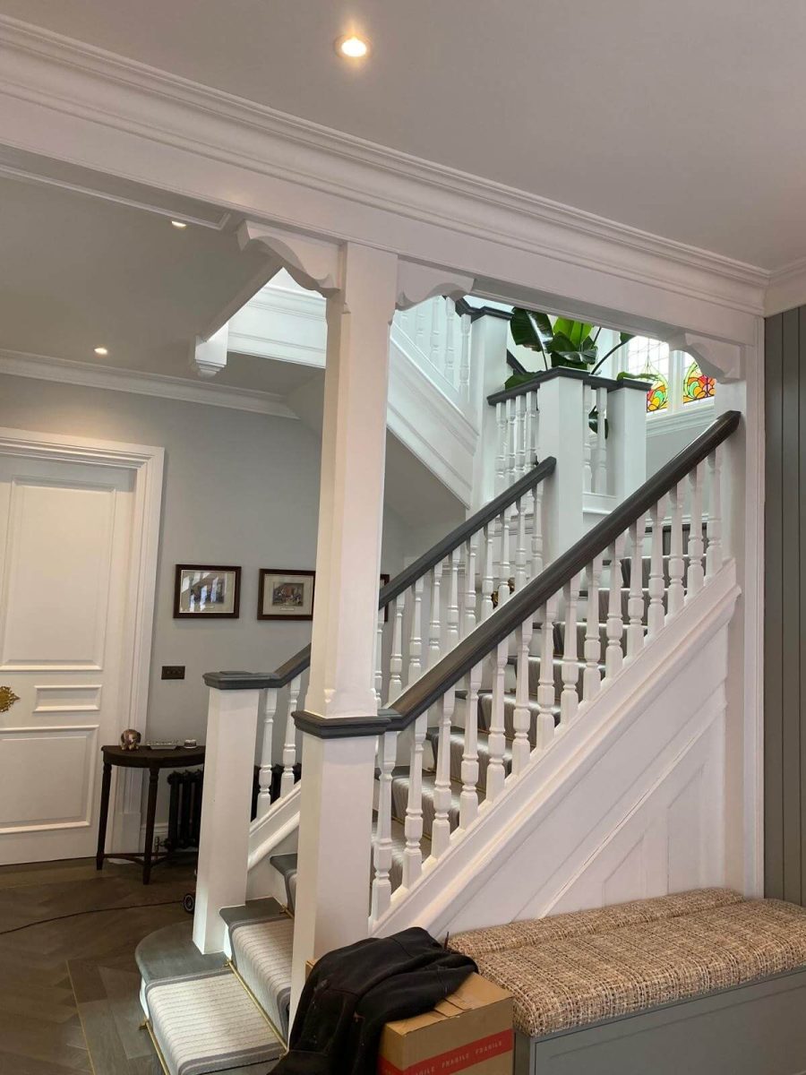 double‑fronted red‑brick Hamstead House, extended and fully modernised